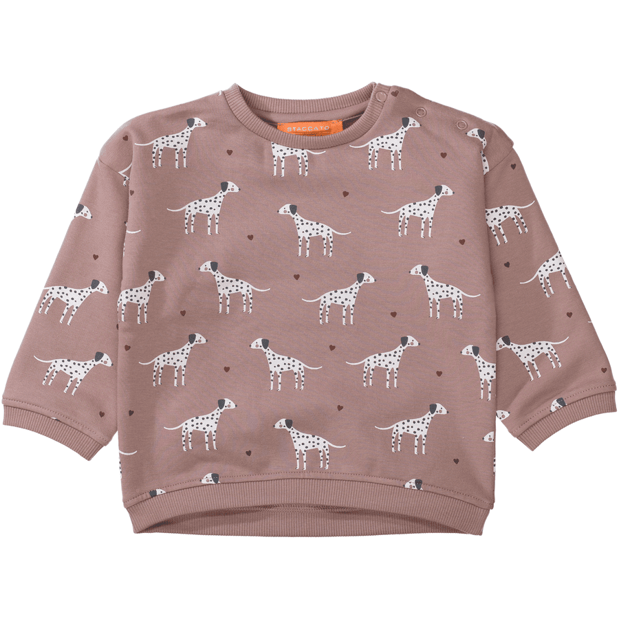 STACCATO Sweatshirt dog gemustert 