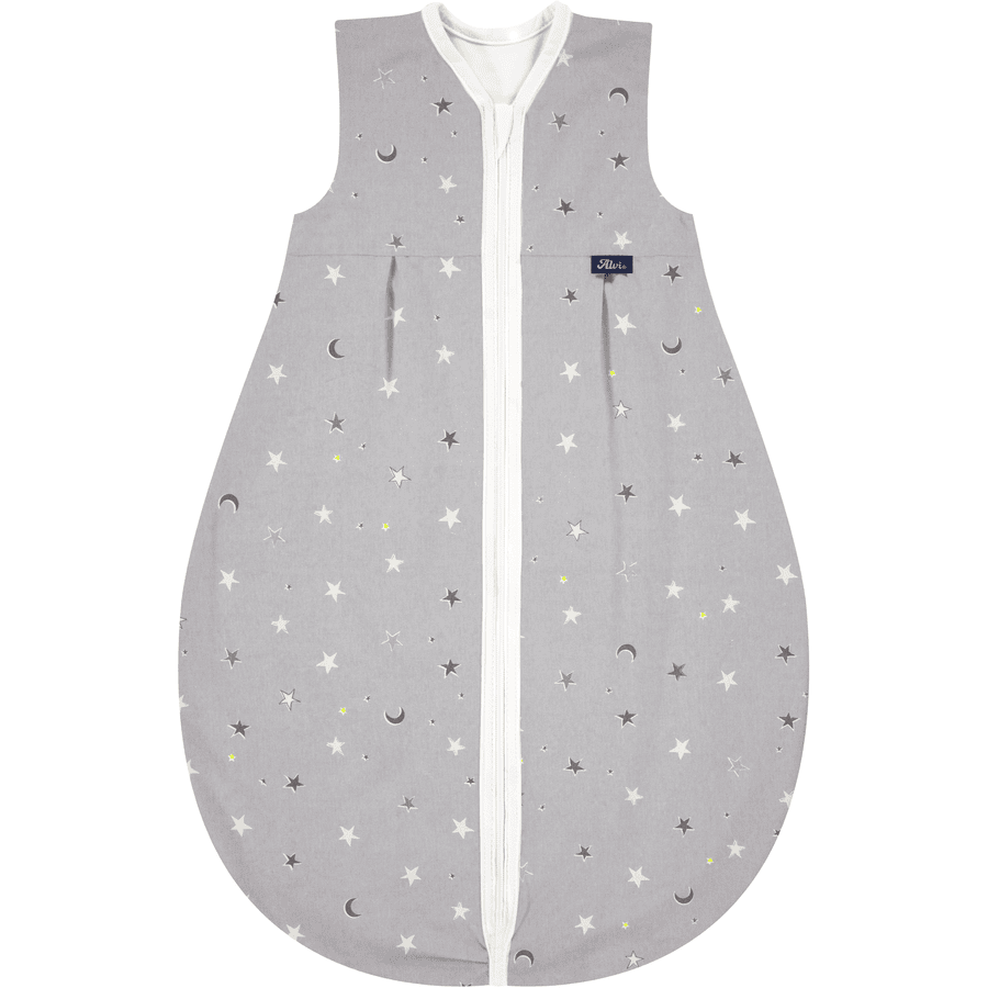 Alvi ® Spací pytel Jersey Light stars grey