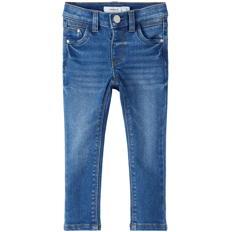 name it Džíny Nmfpolly Medium Blue Denim