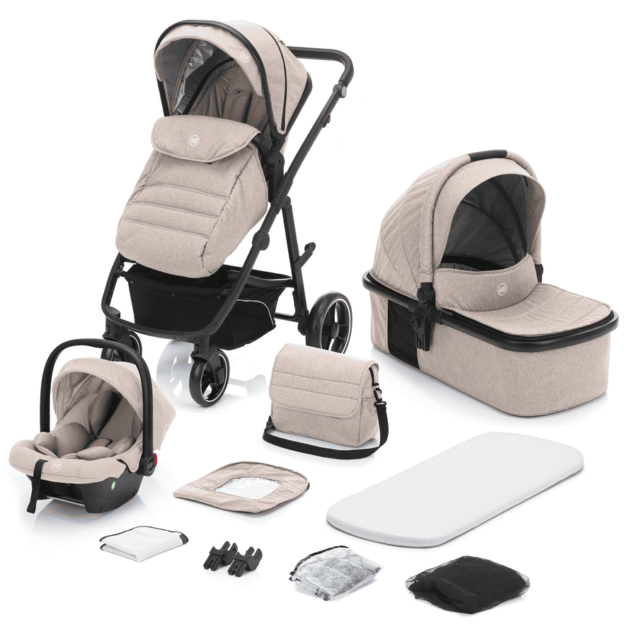 fill Passeggino 3 in 1 Jaguar natur melange