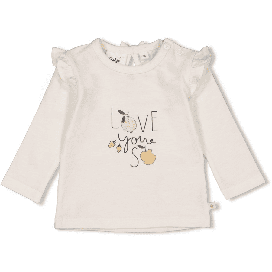 Feetje Camiseta de manga larga Cutie Fruity Off white 