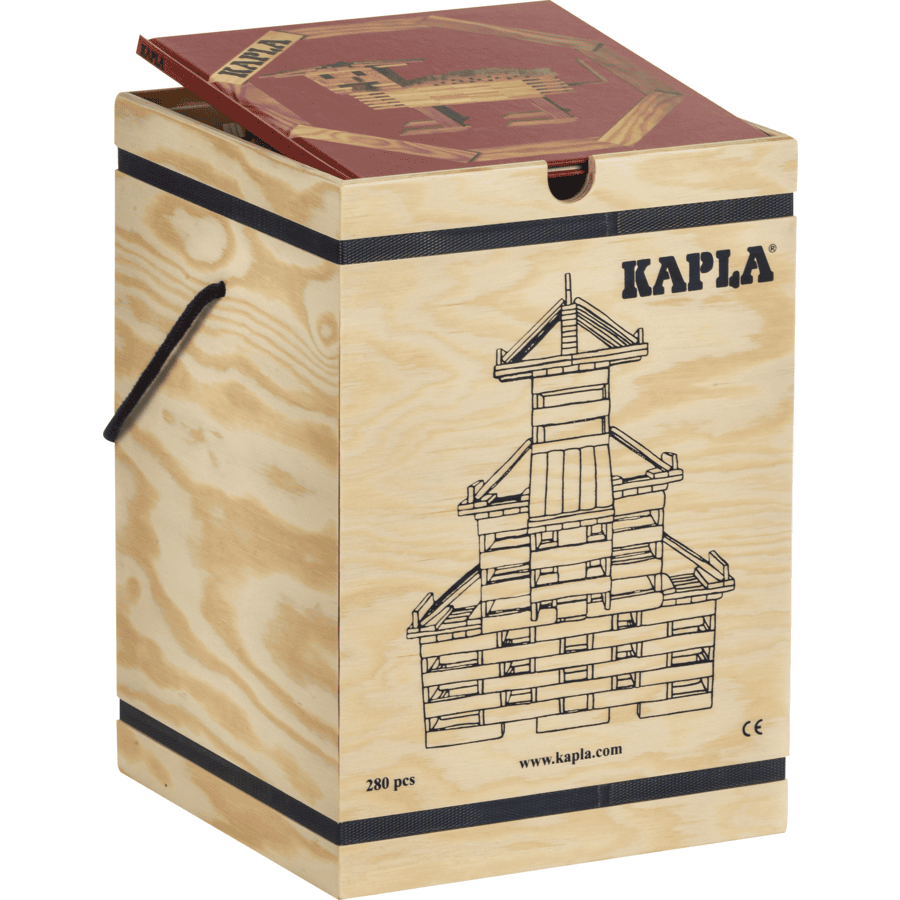 KAPLA Bloques de construcción - Caja de 280 piezas