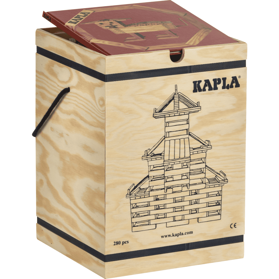 KAPLA Jeu de construction briques bois, 280 pièces