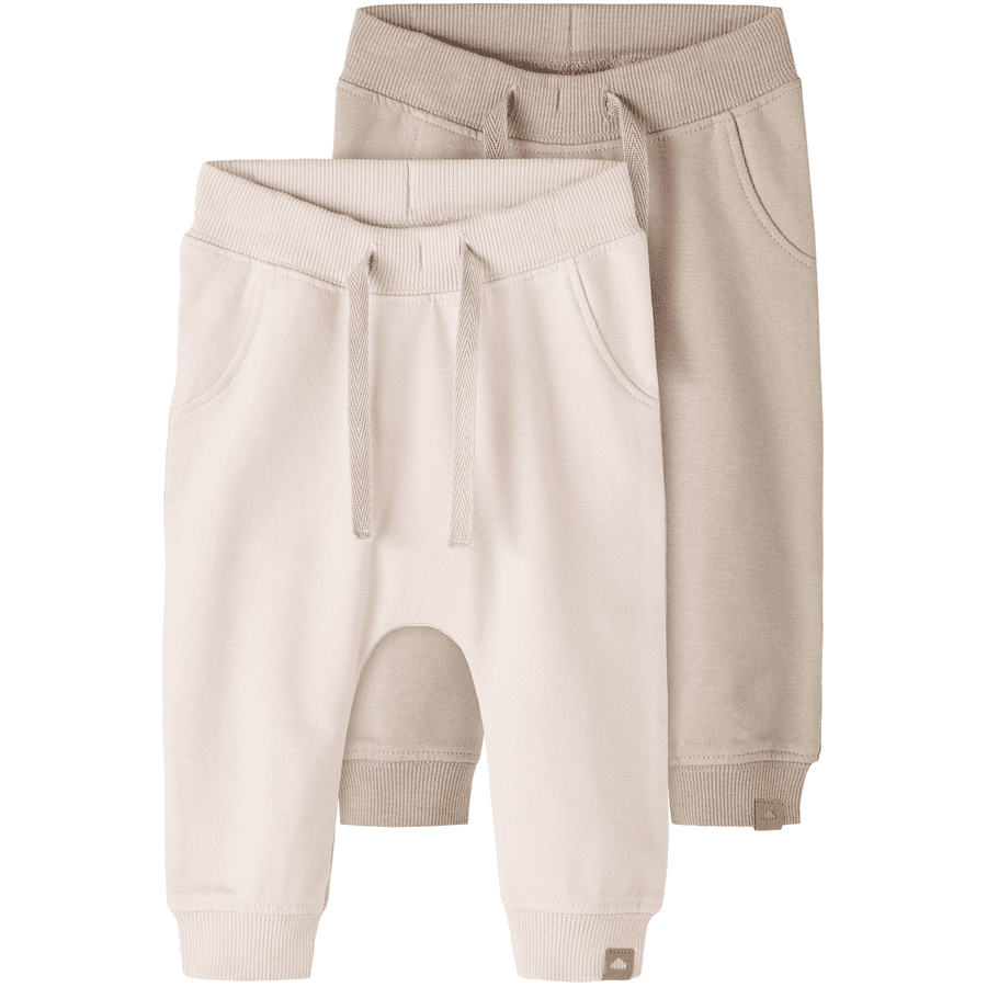 name it Lot de 2 pantalons sweat Nbntakki Rose Smoke