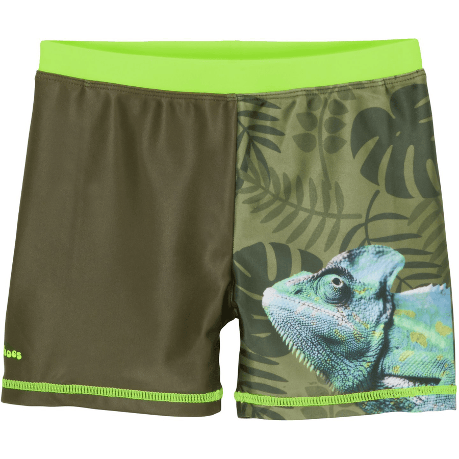 Šortky do koupele s ochranou proti UV záření chameleon
