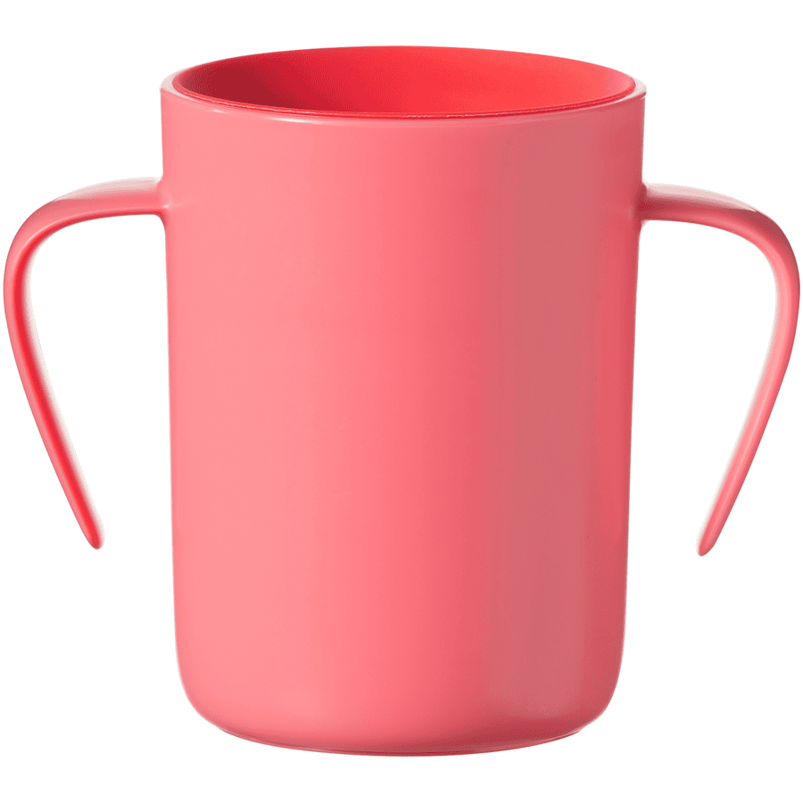 Tommee Tippee Kubek z uchwytami 360 stopni Easiflow, czerwony