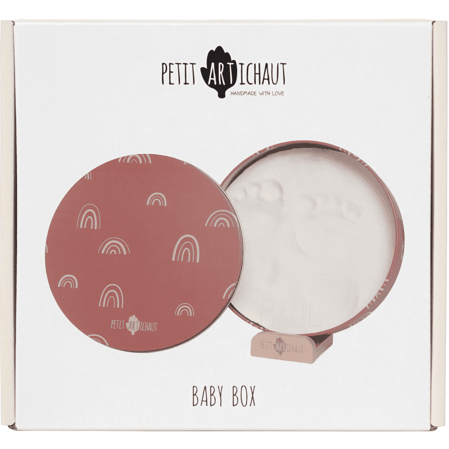 PetitArtichaut™ Ronde Babydoos - Regenboog Terracotta