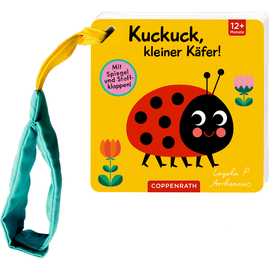 SPIEGELBURG COPPENRATH Mein Filz-Fühlbuch für den Buggy: Kuckuck, kleiner Käfer!