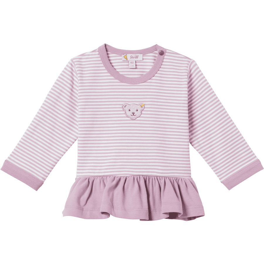Steiff Girls Camiseta infantil manga larga lavender mist
