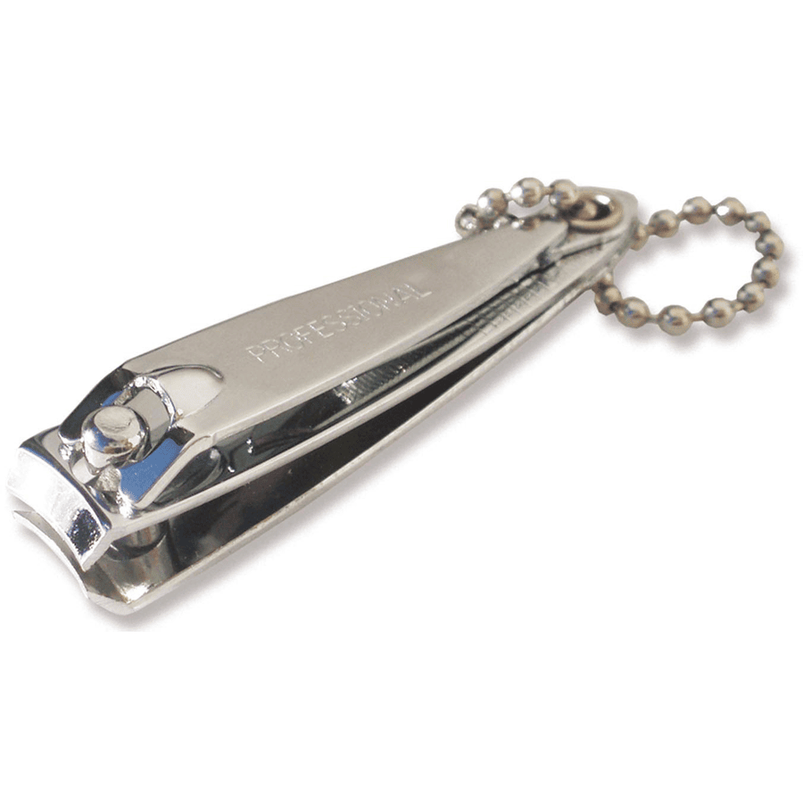 canal® Nagelknipper met ketting, vernikkeld 5 cm