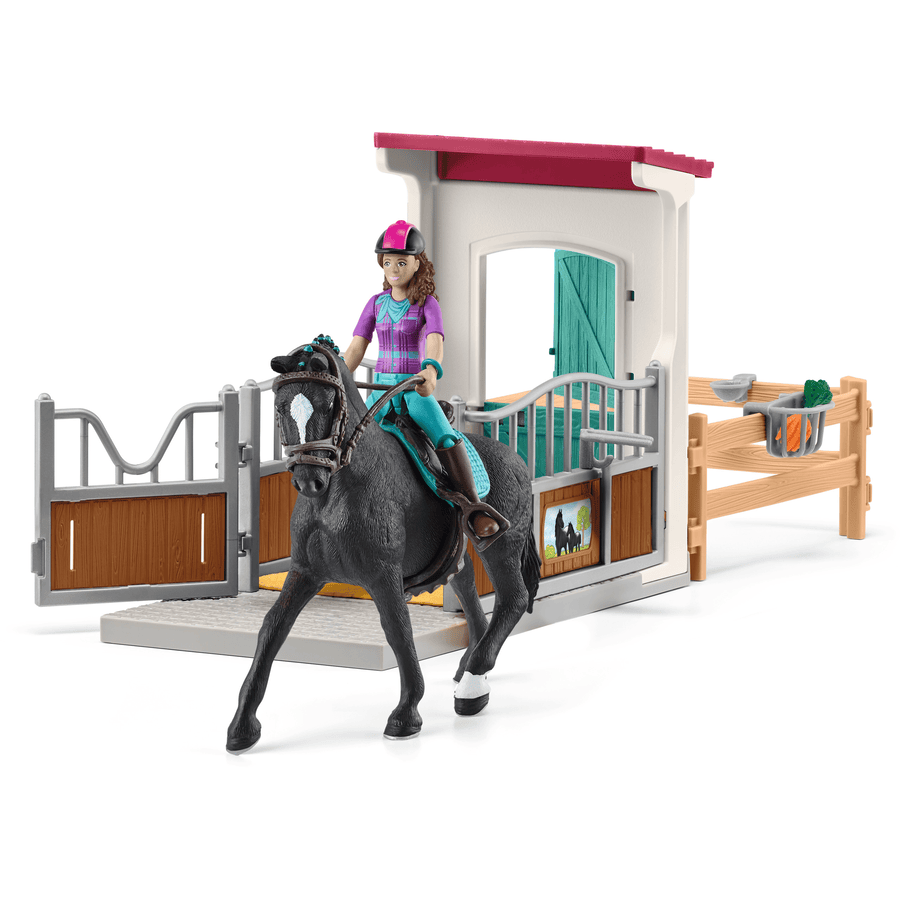 schleich® Boks dla konia z Lisą i Storm 42709