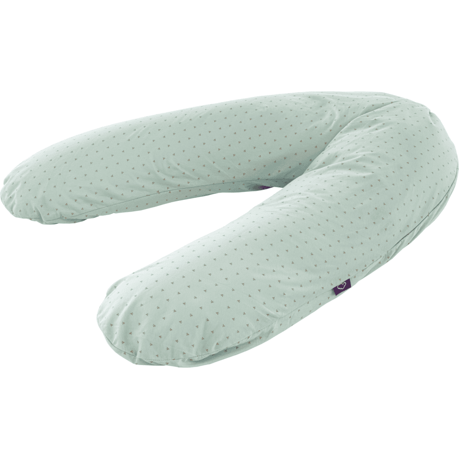 Träumeland Coussin d'allaitement Twister bleu