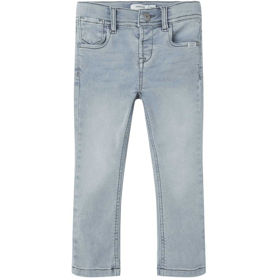 name it Jeans Nmmsilas Light Blue Bleached Denim