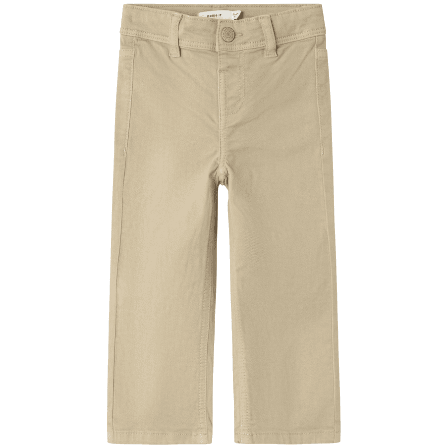 name it Pantalon large Nmfpolly Irish Cream 