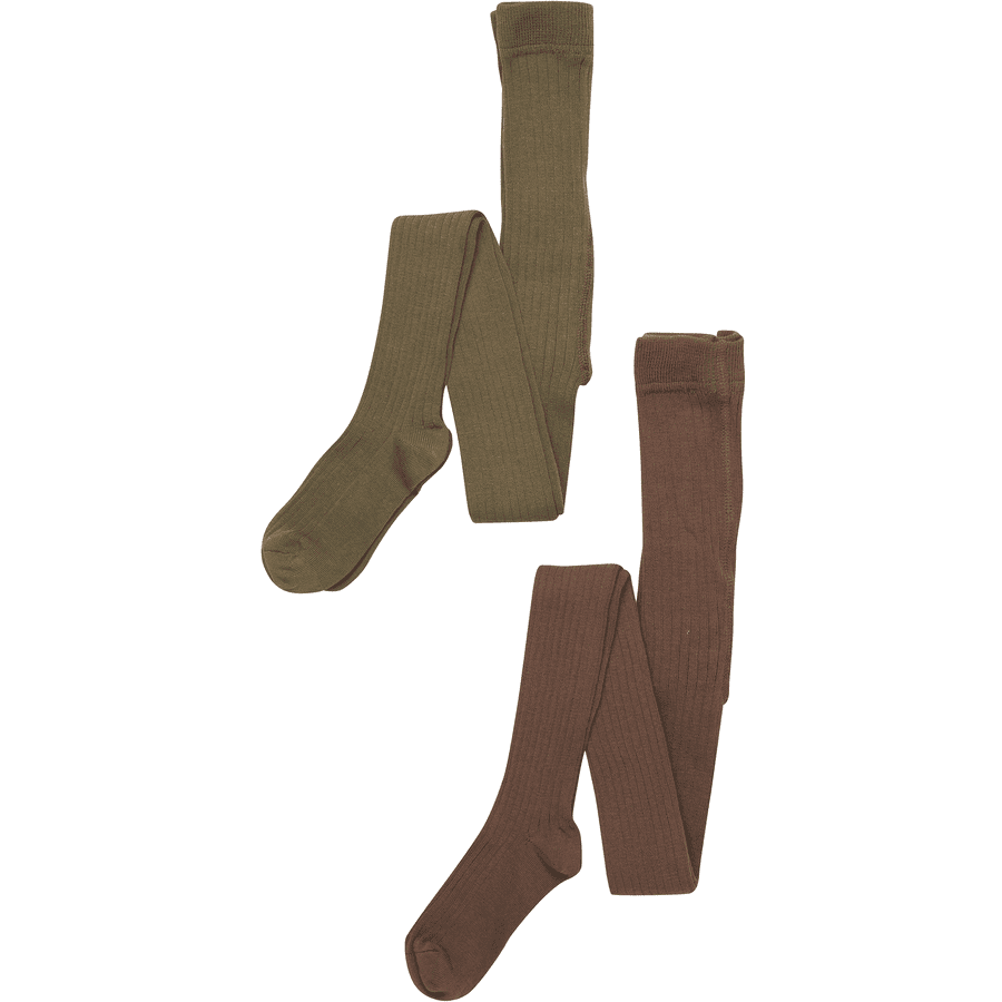 Minymo Collants pack de 2 Herbes séchées