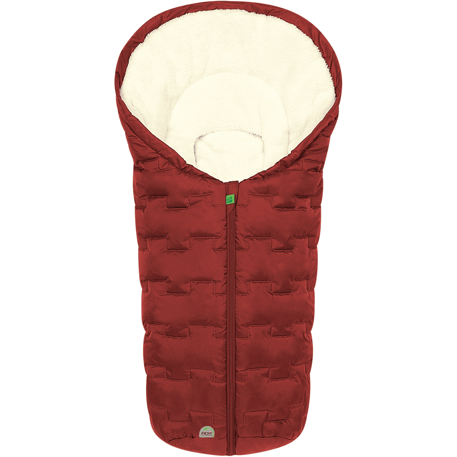 odenwälder Footmuff Oskar line red velvet 