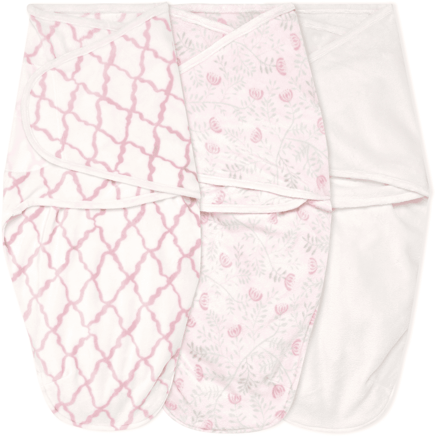 aden + anais™ essential s easy swaddle™ pucksack 1.5 TOG 3-pack kunst og håndværkVelboa 0-3 måneder