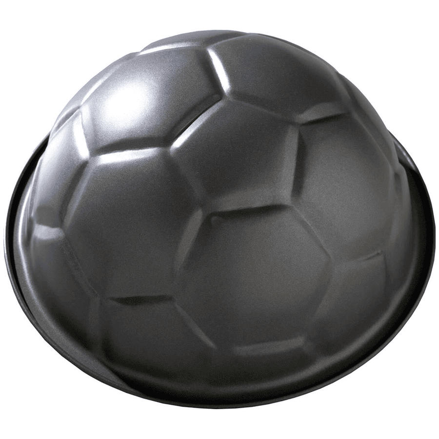 RBV Birkmann Motivbackform Fussball Ø 22,5 cm grau