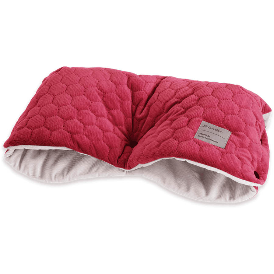 X-lander Protège-mains pour poussette X-Muff Velvet Ruby