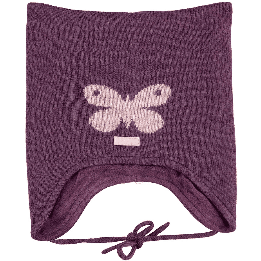name it Girls zubatá čepička motýlí švestka purple 