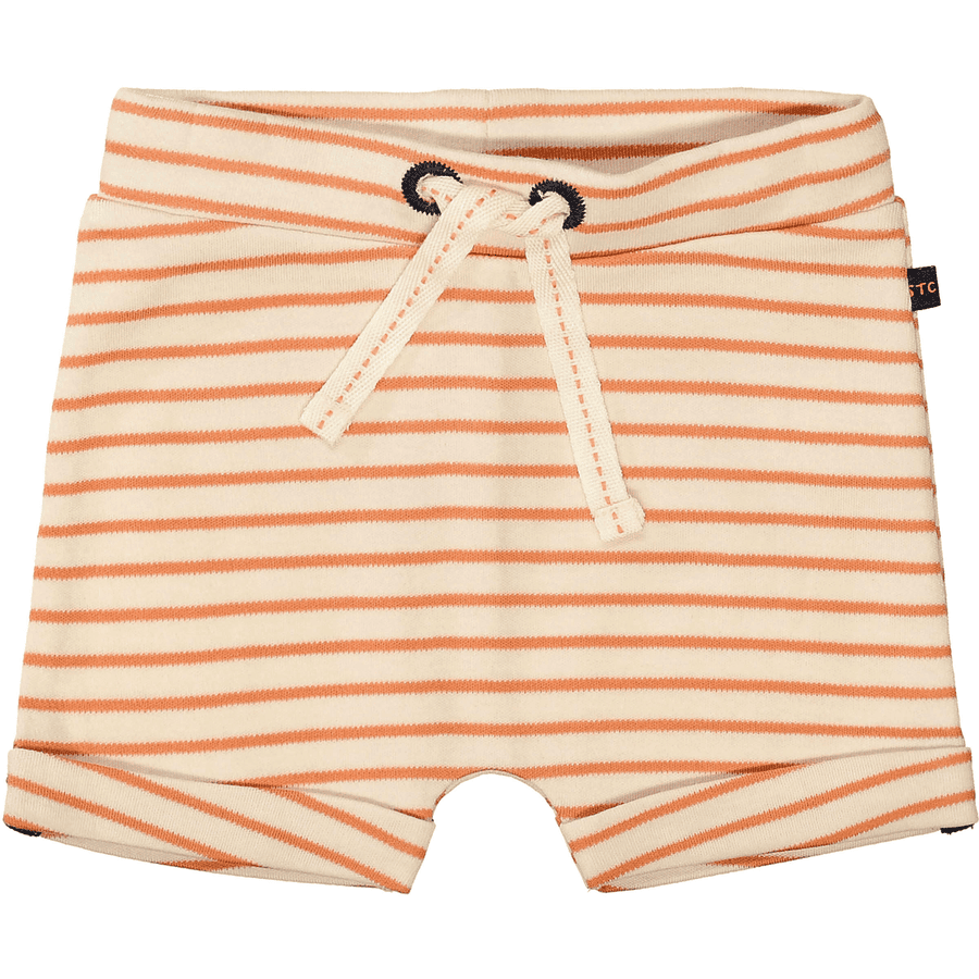 Staccato Shorts oransje stripete