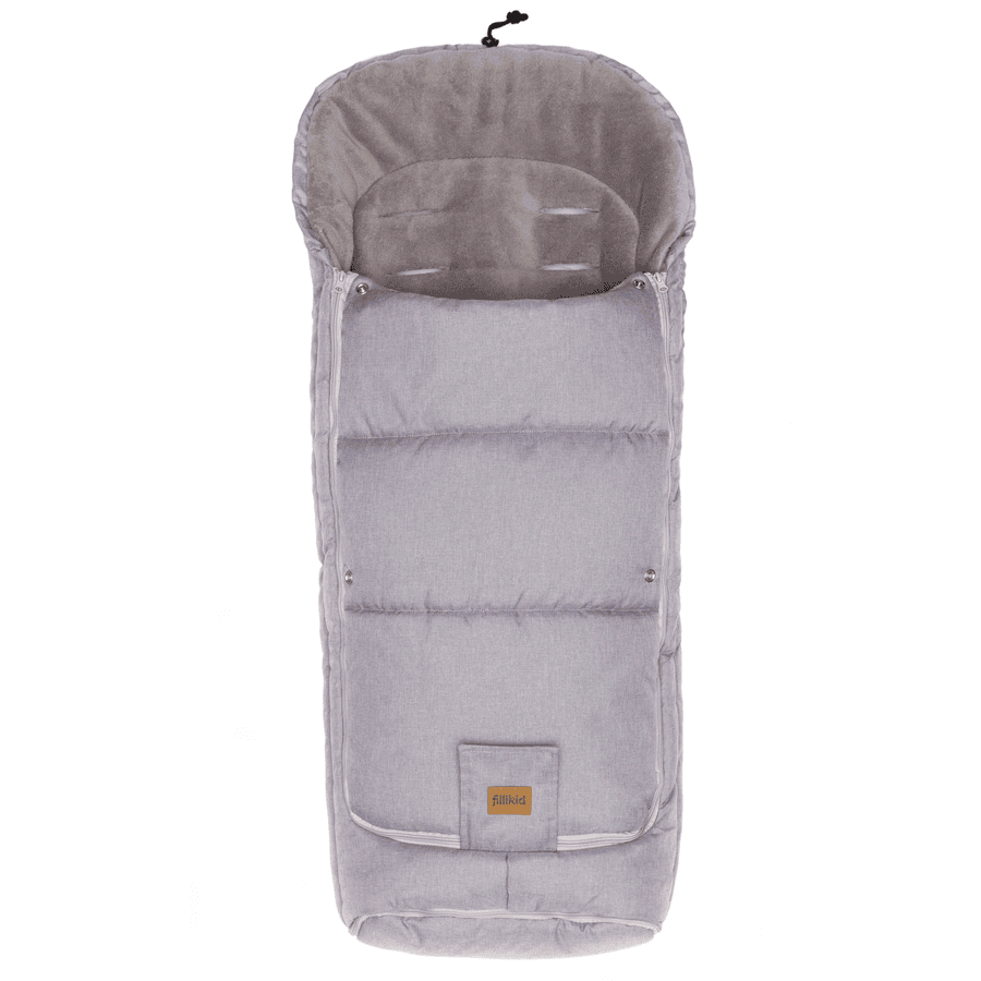 fillikid  Vinterfotpose Peak Light Grey Melange
