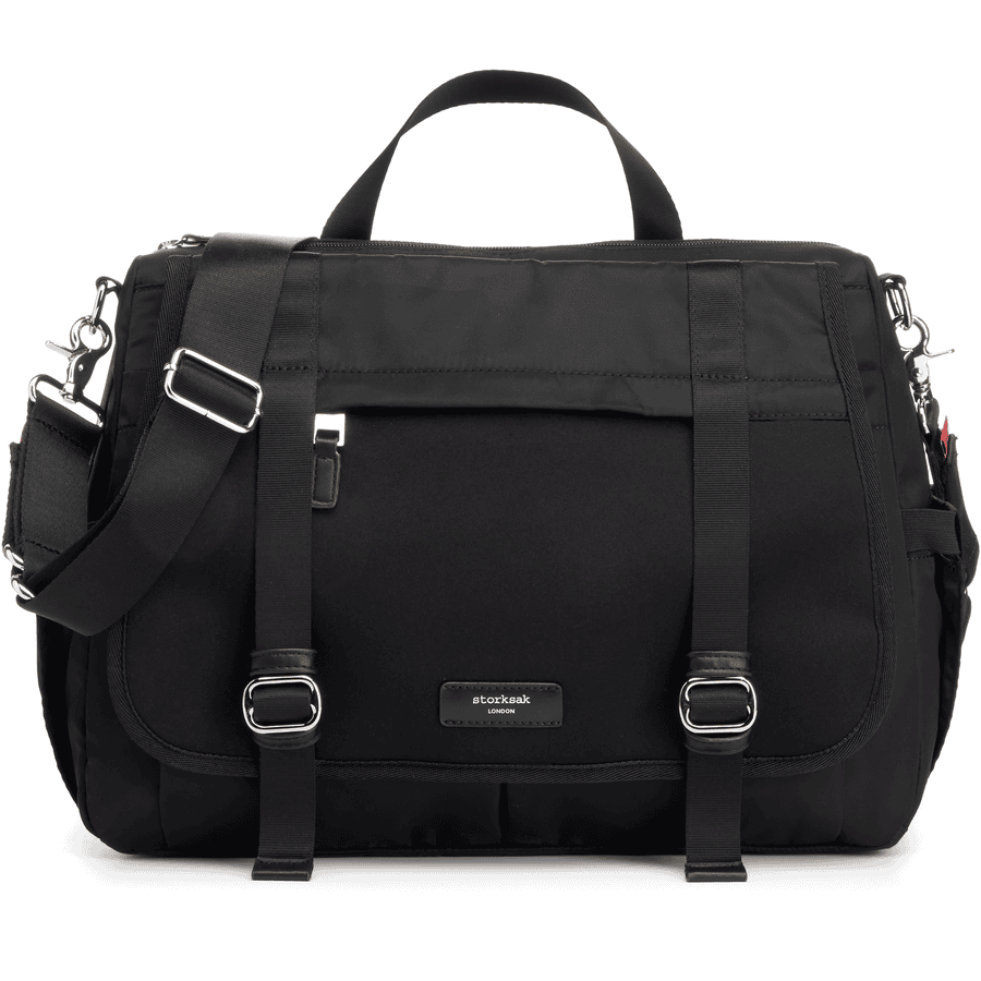 storksak Borsa fasciatoio Blake Eco Black 