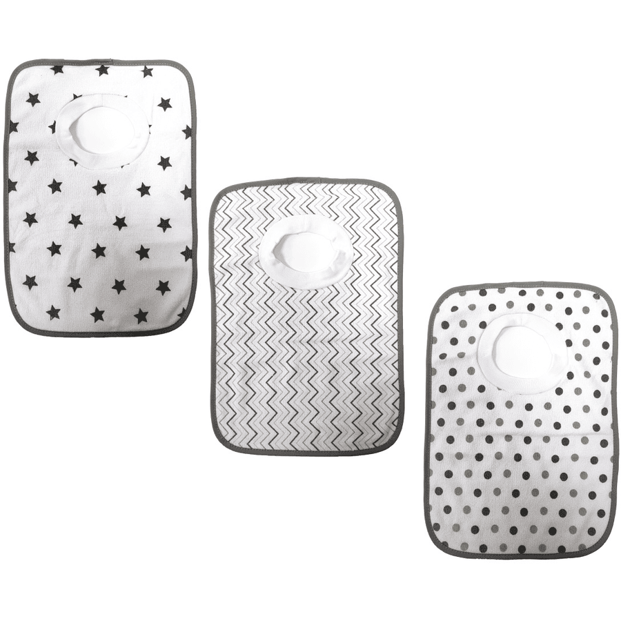 HÜTTE & CO afritsbroek 3-pack sterren/stippen/spikes