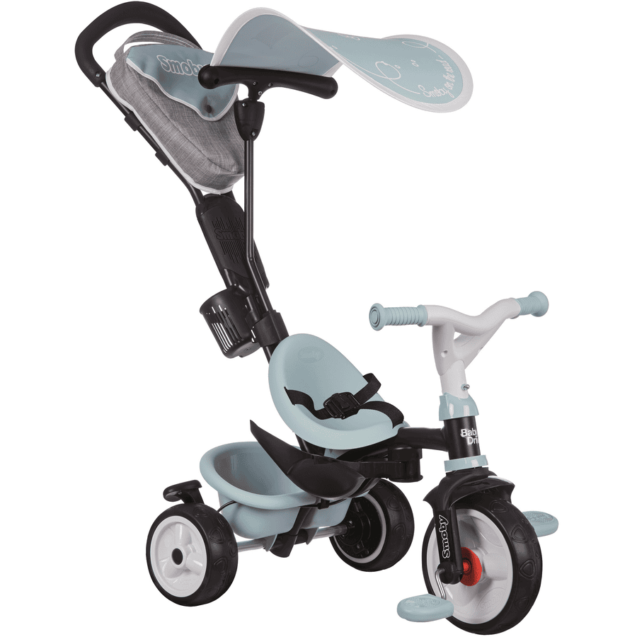 Smoby Tricycle évolutif Baby Driver Confort bleu 741500