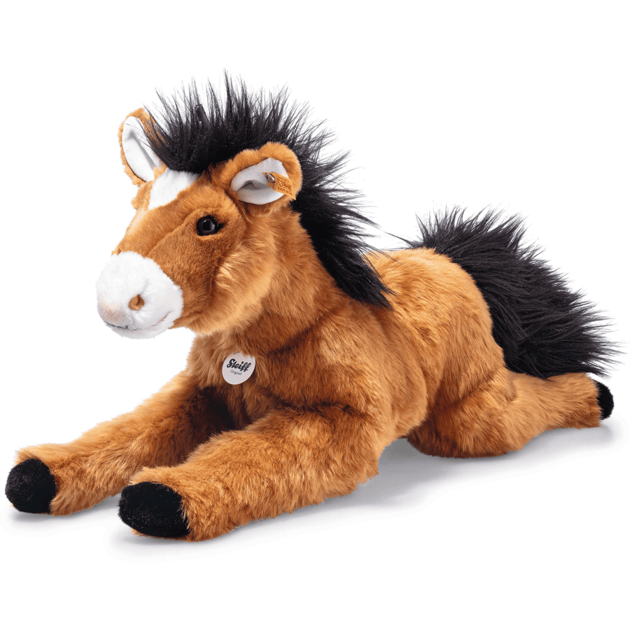 Steiff Schlenker Horse Molly červenohnědý ležící, 45 cm