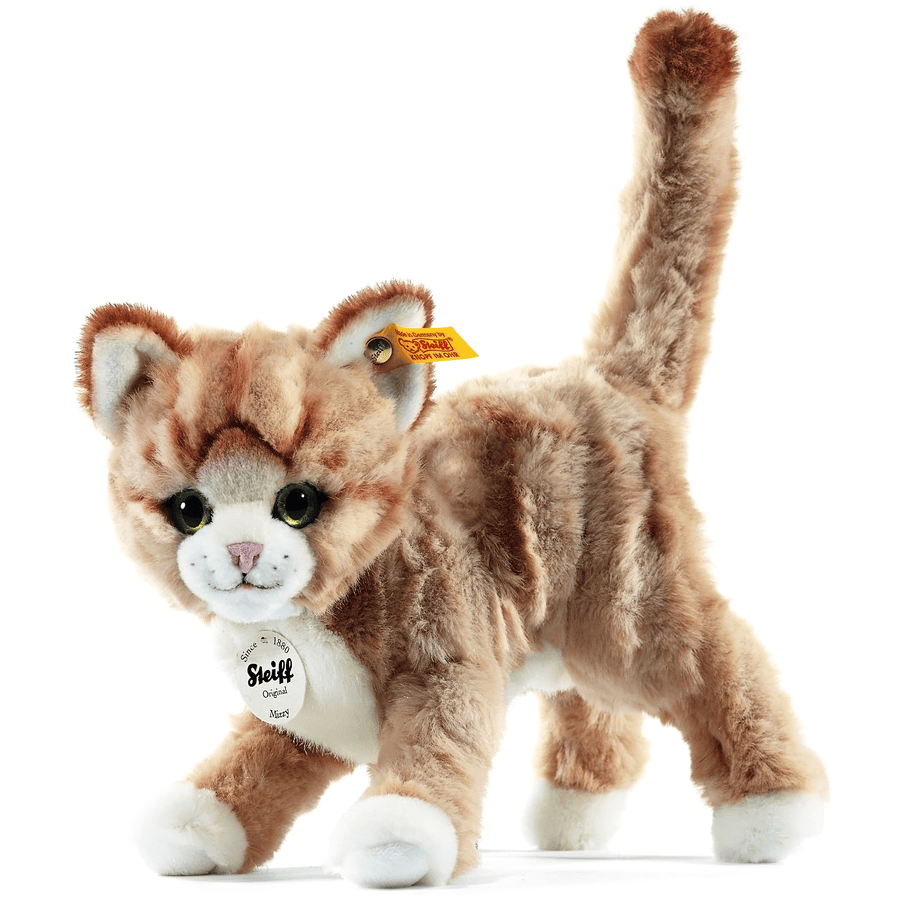 STEIFF Katten Mizzy, blond 25 cm