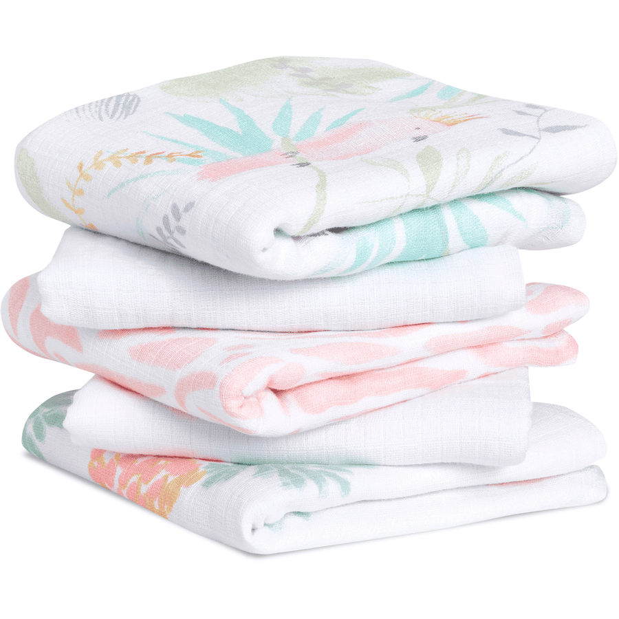 aden + anais™ essentials Spucktücher tropicalia 5erPack babymarkt.de