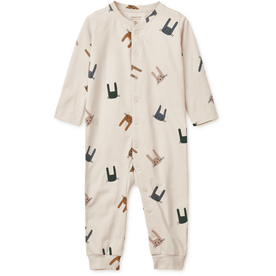 LIEWOOD Birk Pyjama Jumpsuit Bunny/sandy 