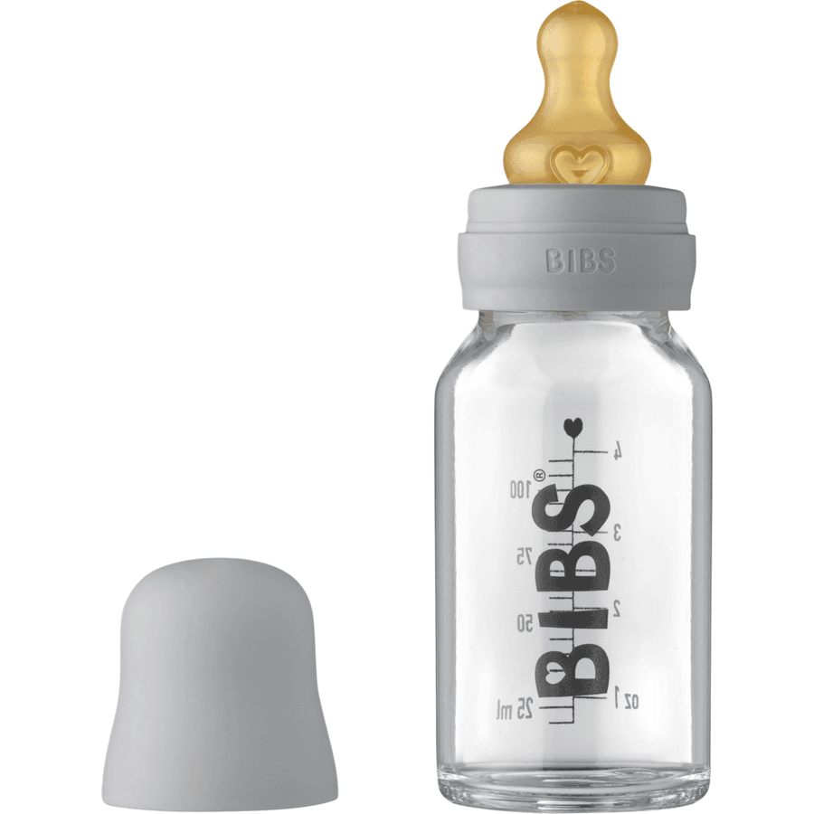 BIBS Babyflaske komplet sæt 110 ml, Cloud