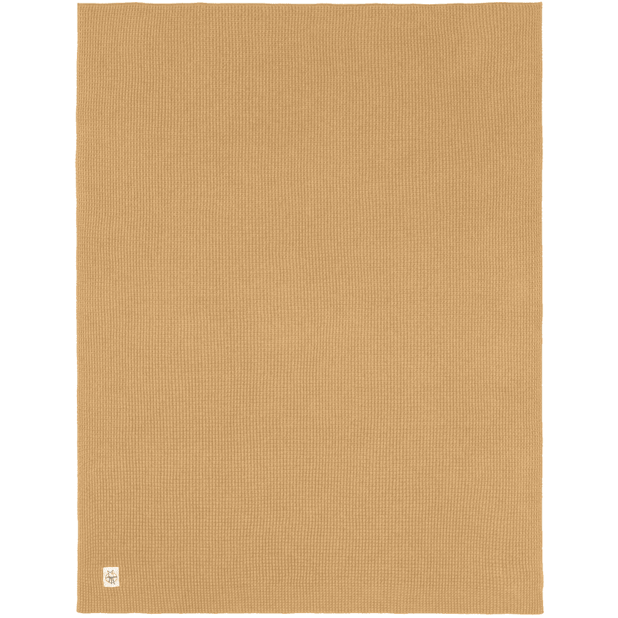 LÄSSIG Coperta per neonati lavorata a maglia Nubs camel 80 x 100 cm