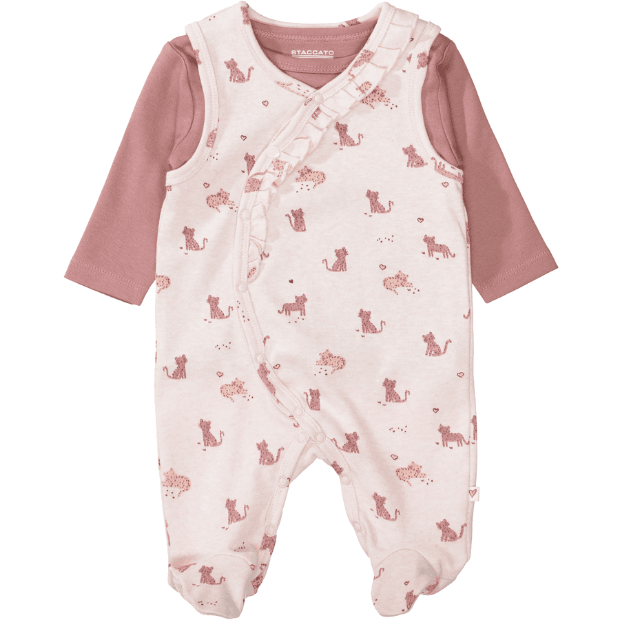 STACCATO pearl Romper+paita rose melange