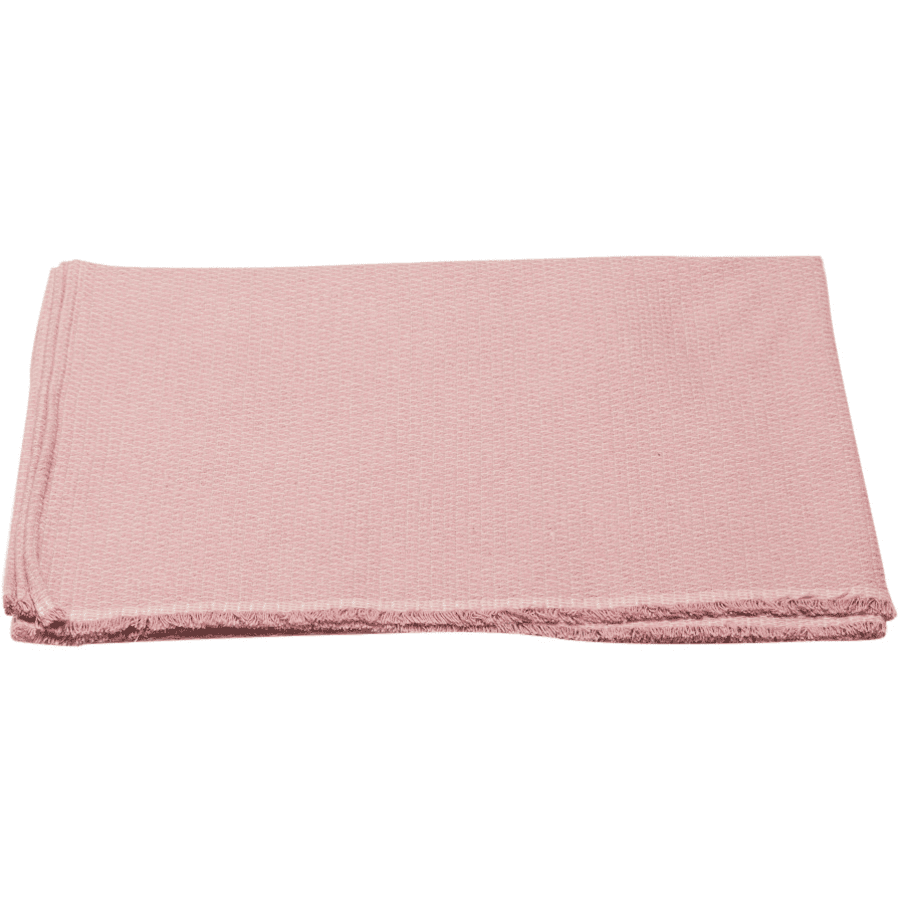 DAVID FUSSENEGGER Tekstureret tæppe i dusky pink