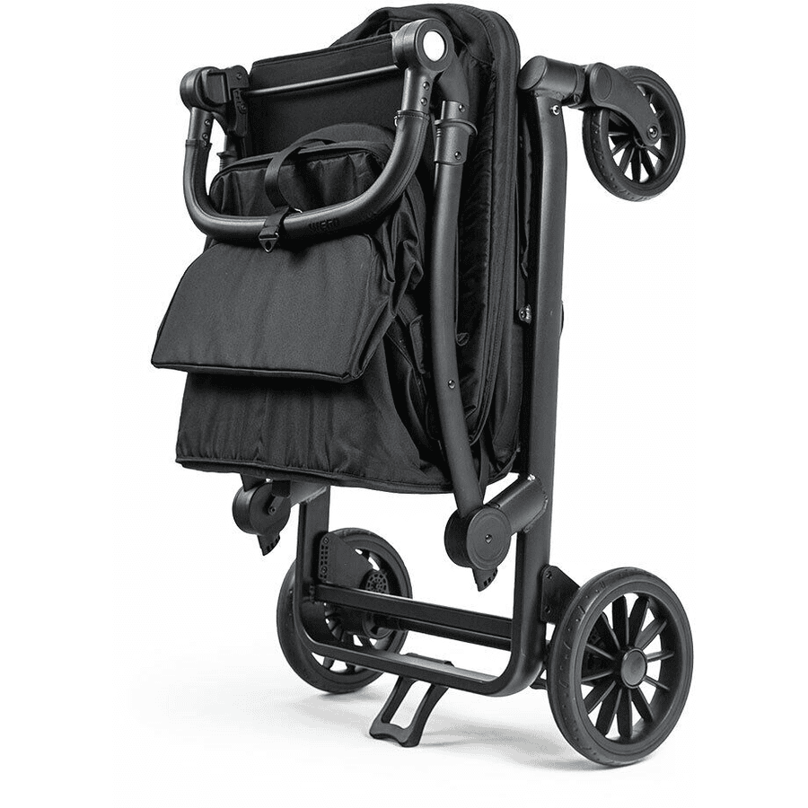 KETTLER Carrello da trasporto pieghevole per bambini COMPACT All Black GU10573