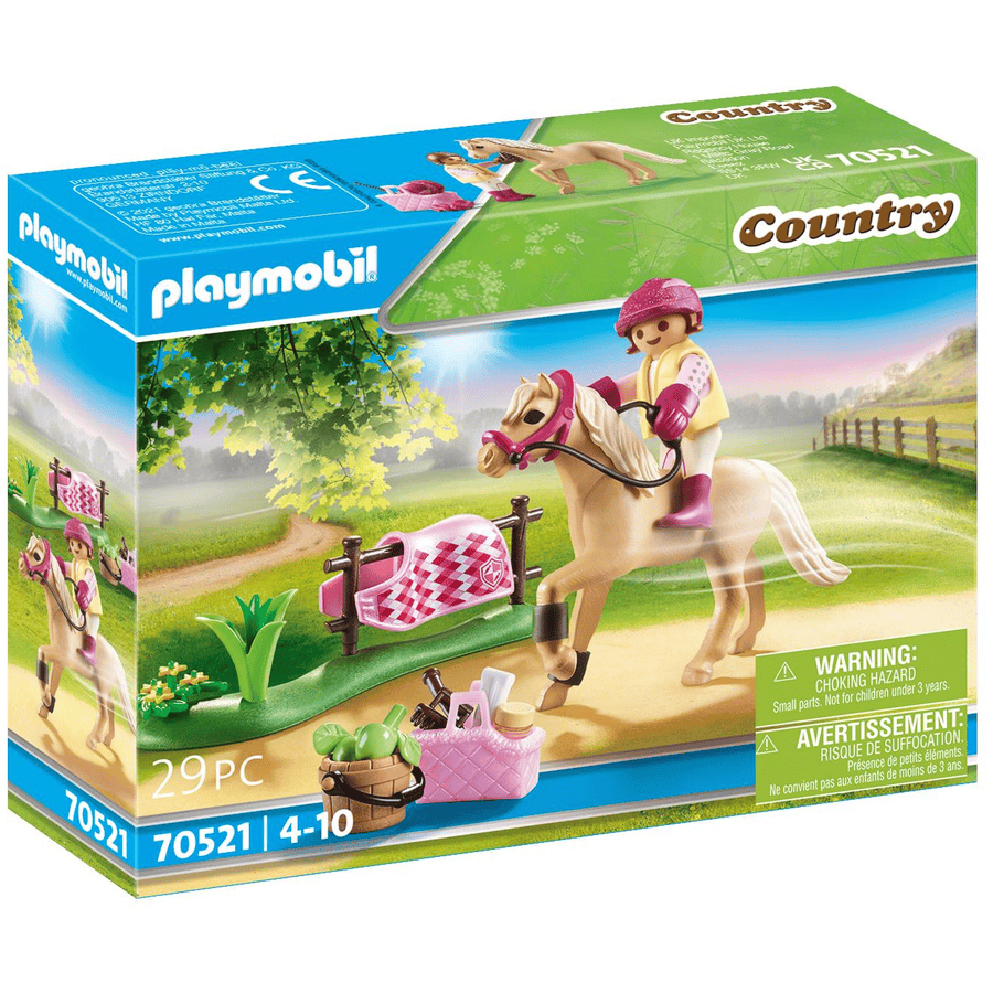 PLAYMOBIL® Country Figurine cavalière poney beige 70521