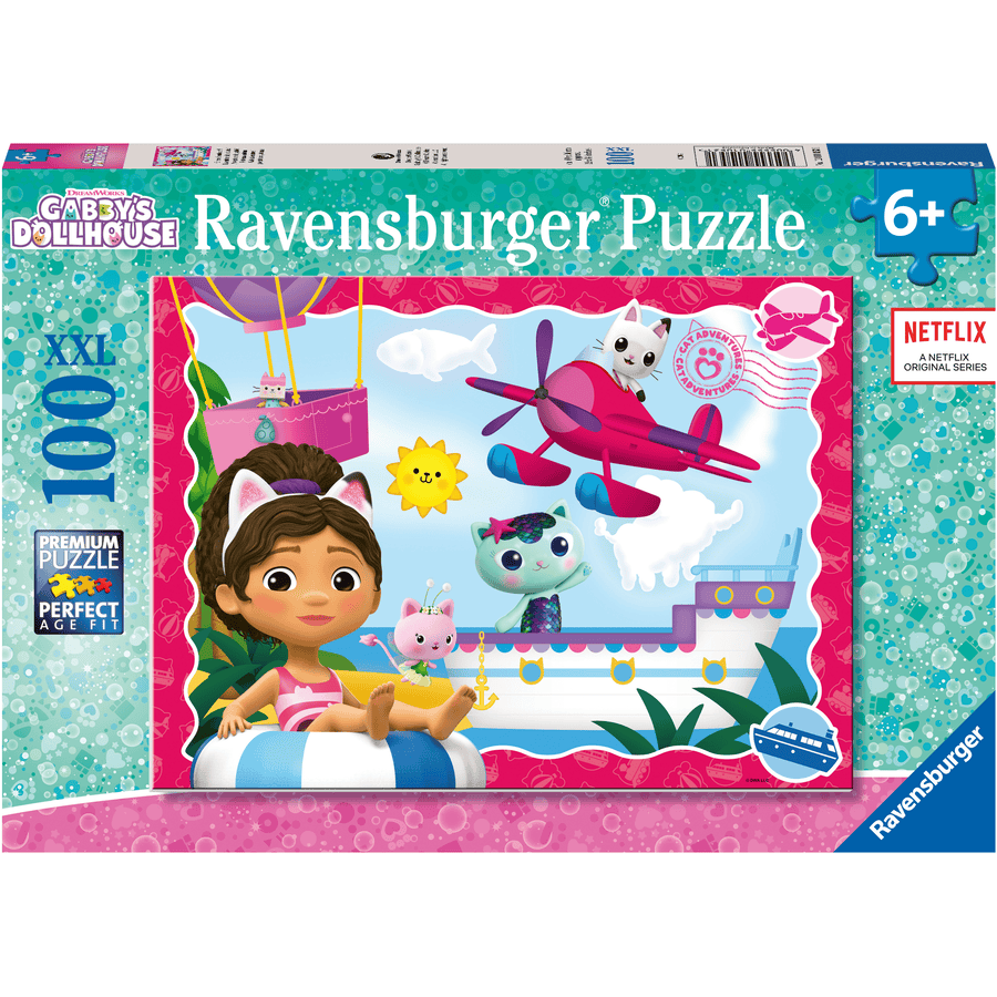 Ravensburger Pussel katt äventyr!