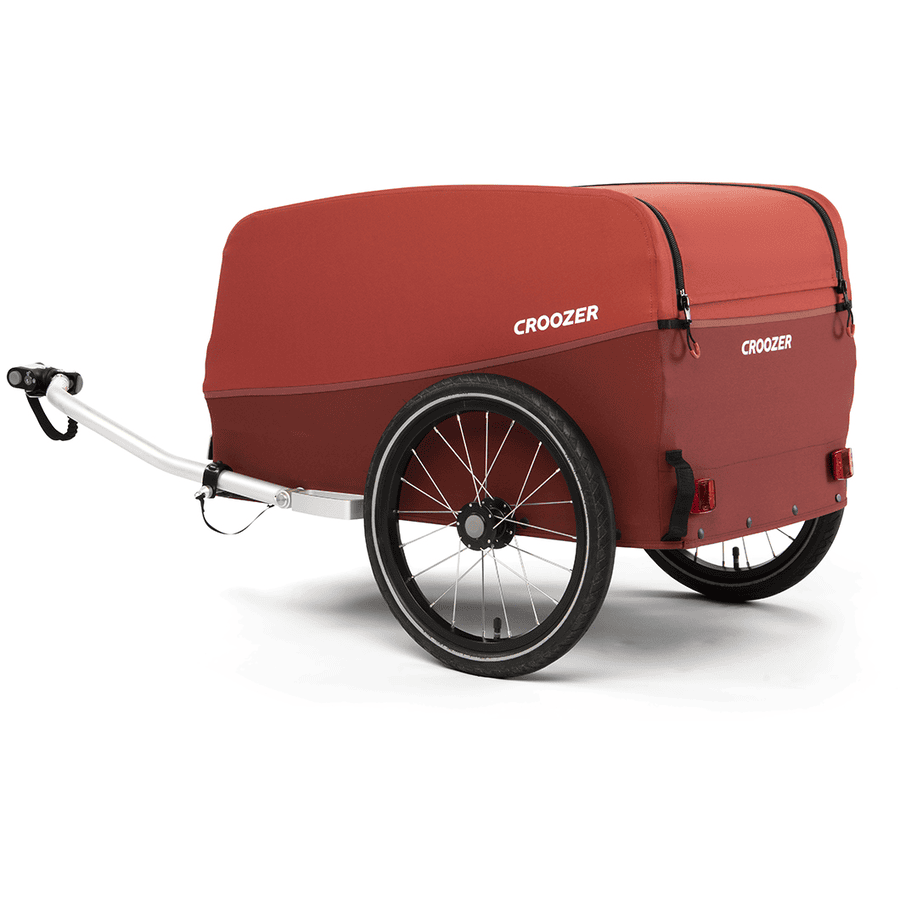 CROOZER Przyczepa towarowa Cargo Pakko Lava Red