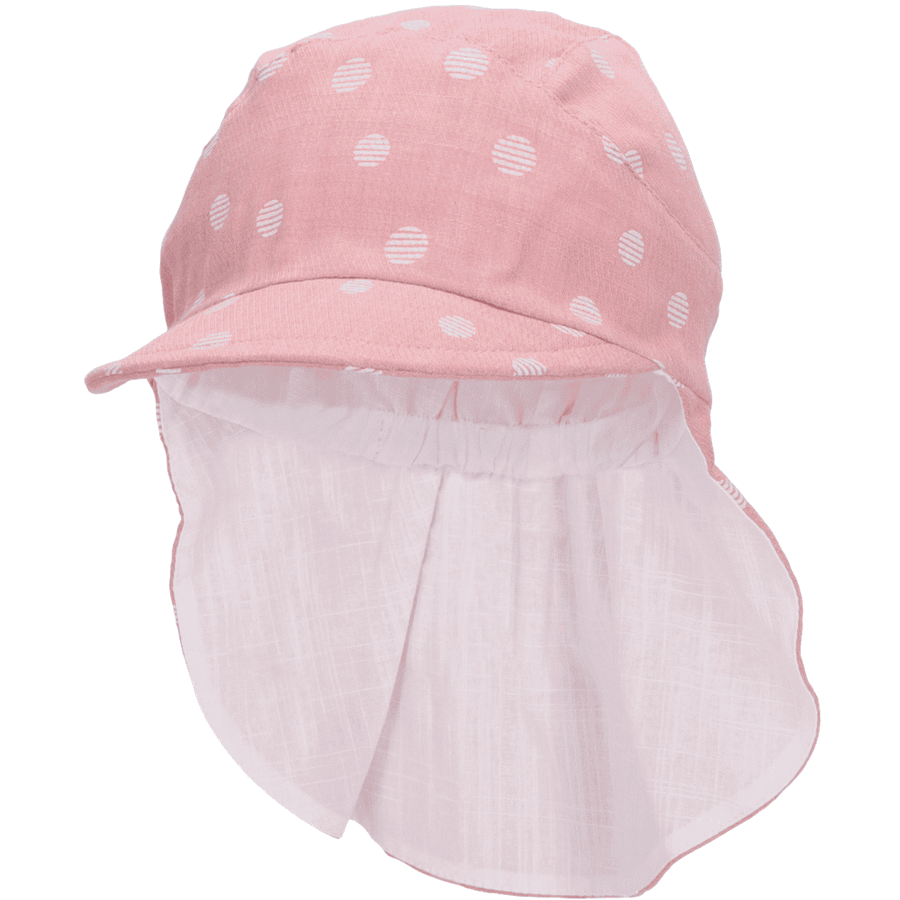 Sterntaler Cappello a punta con puntini paracollo Rosa pallido 