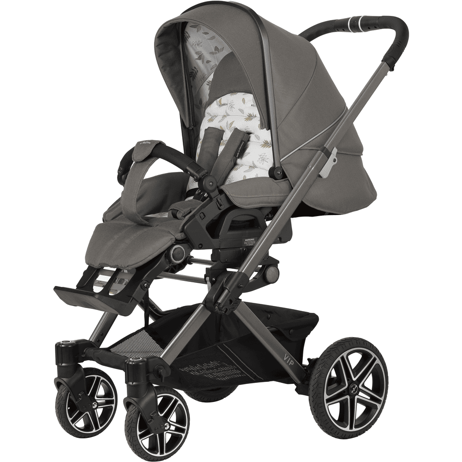Hartan Stroller Vip GTS grønn natur (916) rammefarge platina