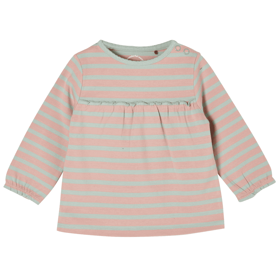 s. Olive r Pitkähihainen paita light pinkki stripes 