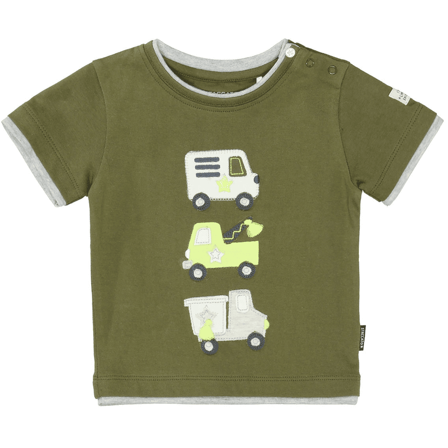 STACCATO  T-Shirt doux olive 