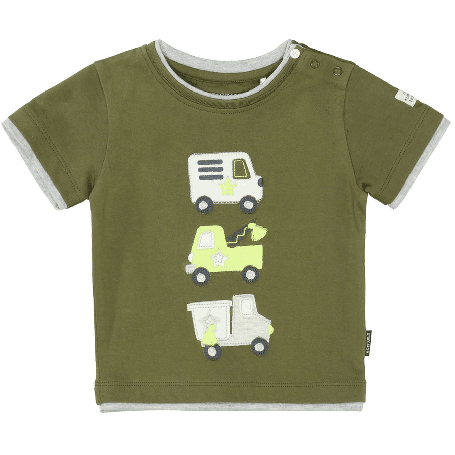 STACCATO T-Shirt soft olive 
