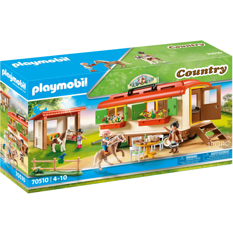 PLAYMOBIL® Ponycamp- Übernachtungswagen 70510