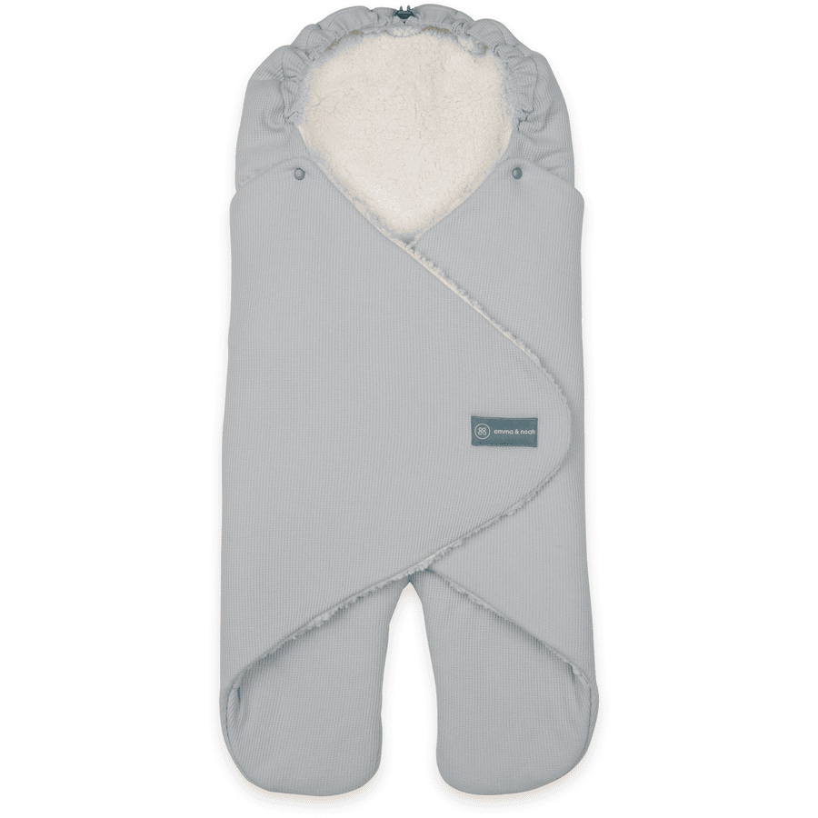 Essential emma &amp; noah snuttefilt med fötter Grey