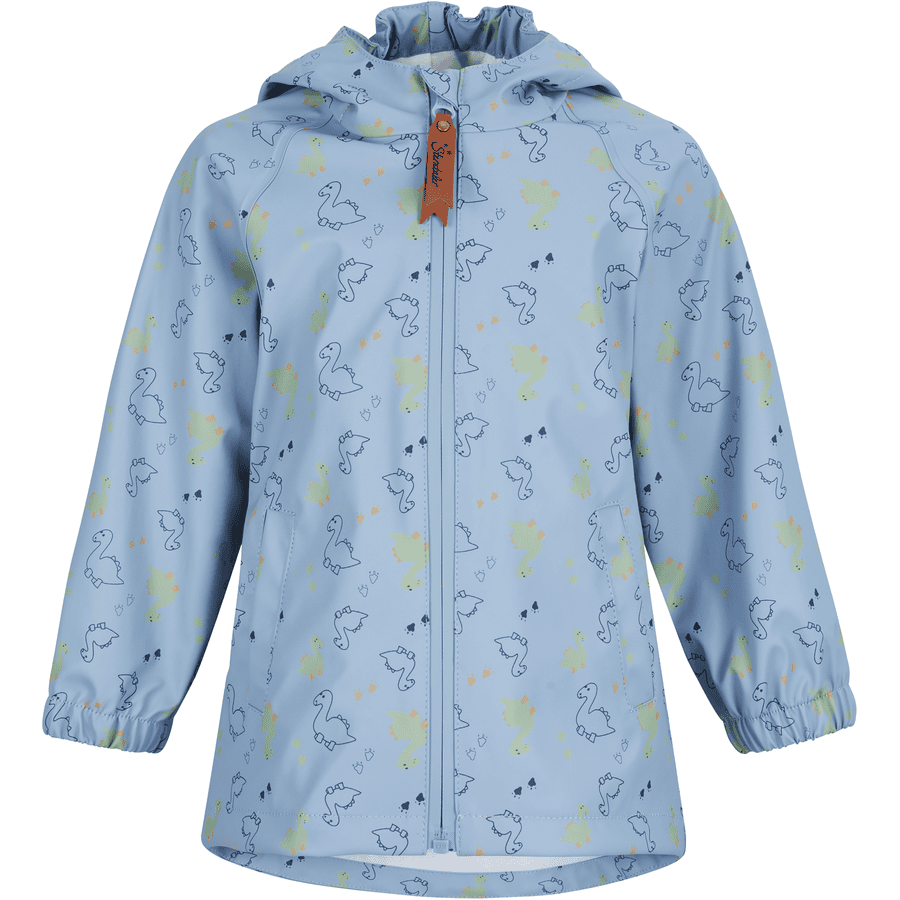 Sterntaler Veste de pluie non doublée Dino bleu 