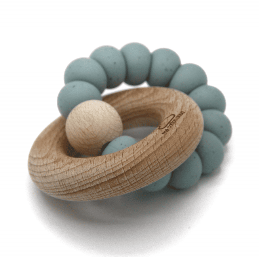 the cotton cloud Beissring Round aus Silikon Jade